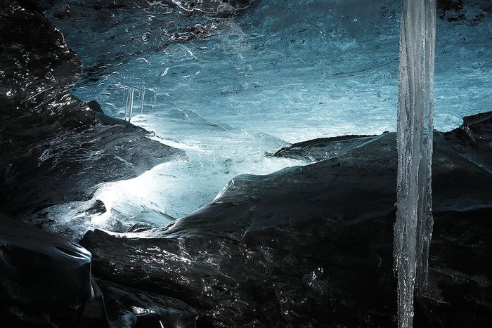 Islandia, Cueva Glaciar Öraefajökul