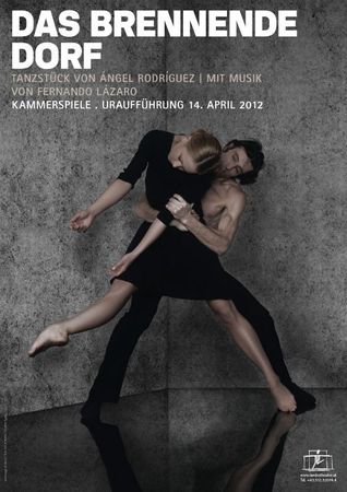 The Burning Village Ballet poster
