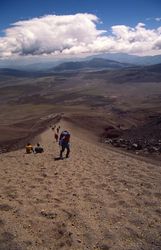 subiendo al refugio: una paso adelante dos para atrás