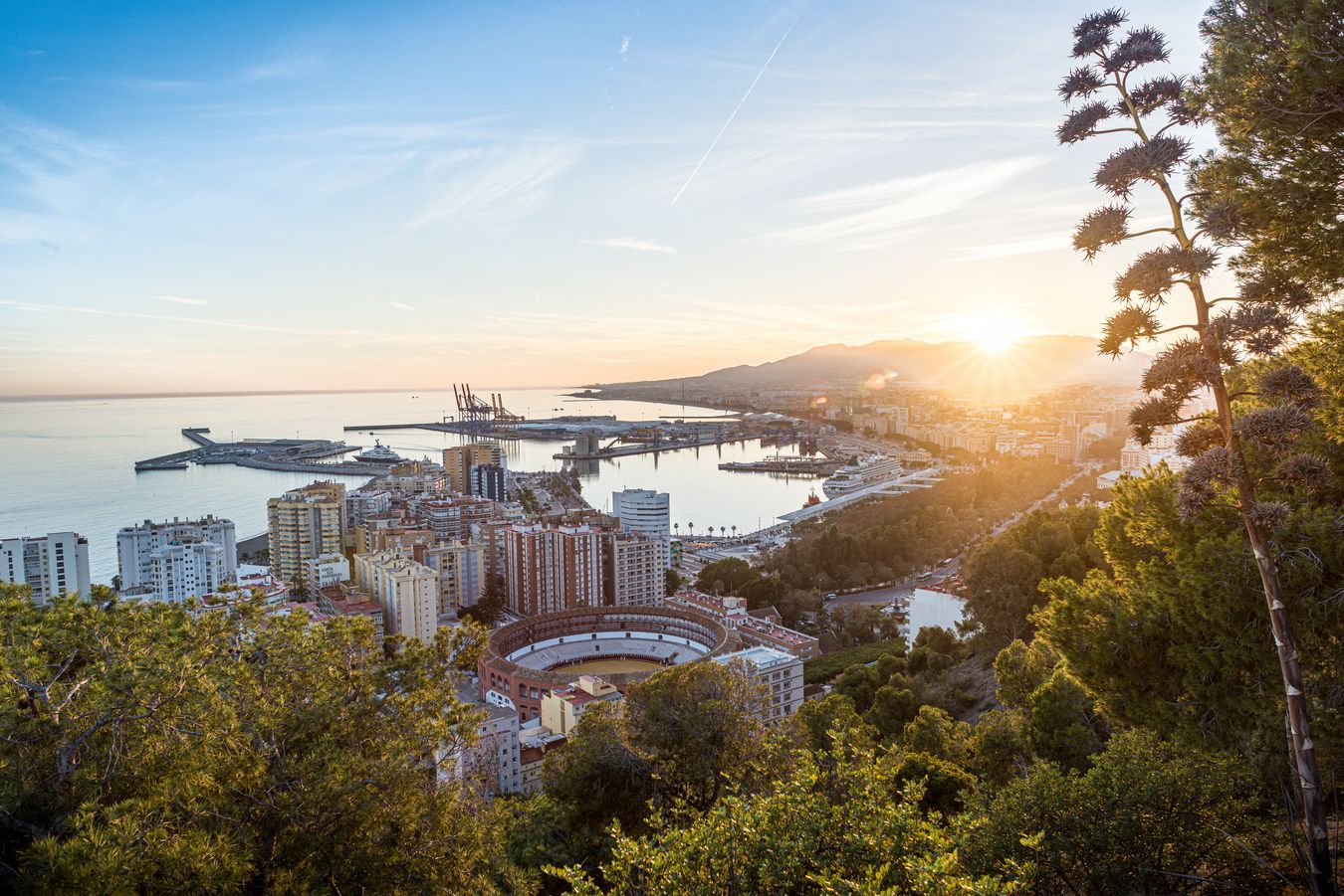 Málaga desde Gibralfaro