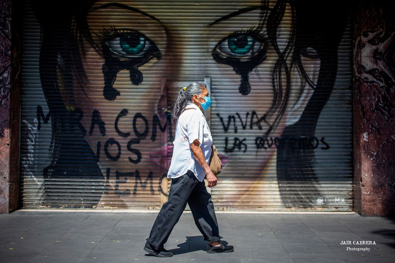 Ante la emergencia sanitaria por el Covid-19, en la Ciudad de México cerraron todos los comercios, negocios y pararon todas las actividades no esenciales para evitar contagios masivos. Abril 2020