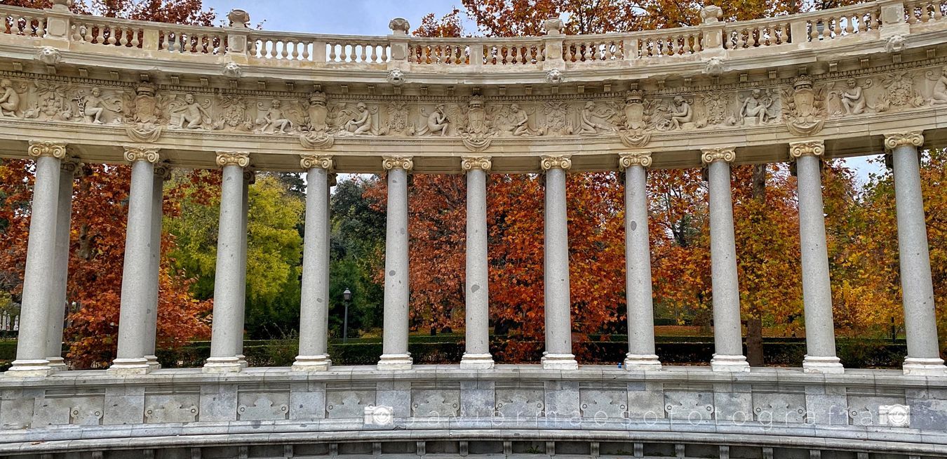 Columnas Monumento Alfonso XII - El Retiro