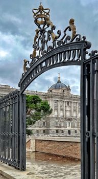 Palacio Real - Entrada Jardines Sabatini