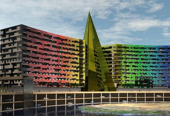 Hotel 5 estrellas en Tripoly Libya en colaboracion con Ernesto Juan Ortiz Arquitect