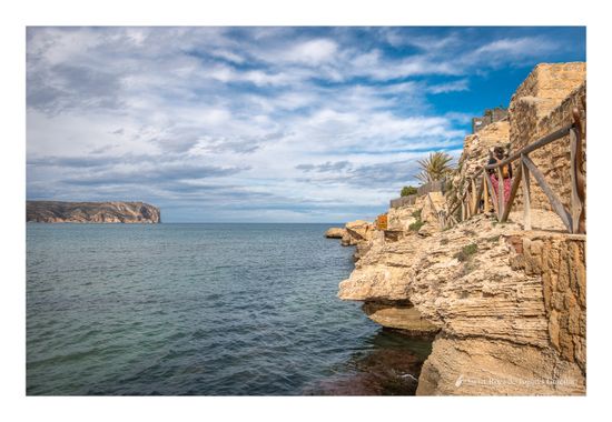 Lado sur playa del Arenal