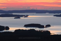 Pielinen lake, Koli, Finland