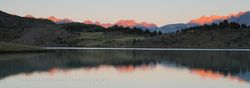 Sunset at Tramacastilla Lake, Tena Valley, Pyrenees (Spain)