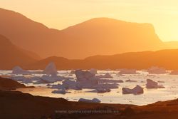 Sunset at Tasiusaq, Greenland