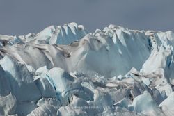 Glaciar en Qalerallit, Groenlandia