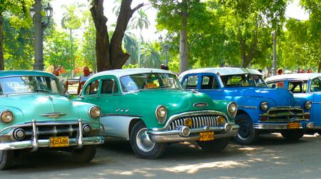 Coches en Cuba