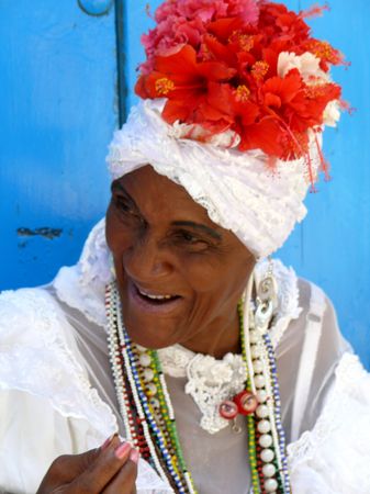 cubana en Cuba