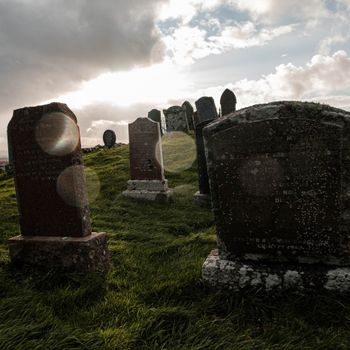Cementerio en Skye