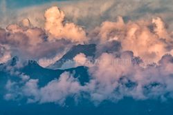 Sunset Clouds, Chichila, Nepal, 2014