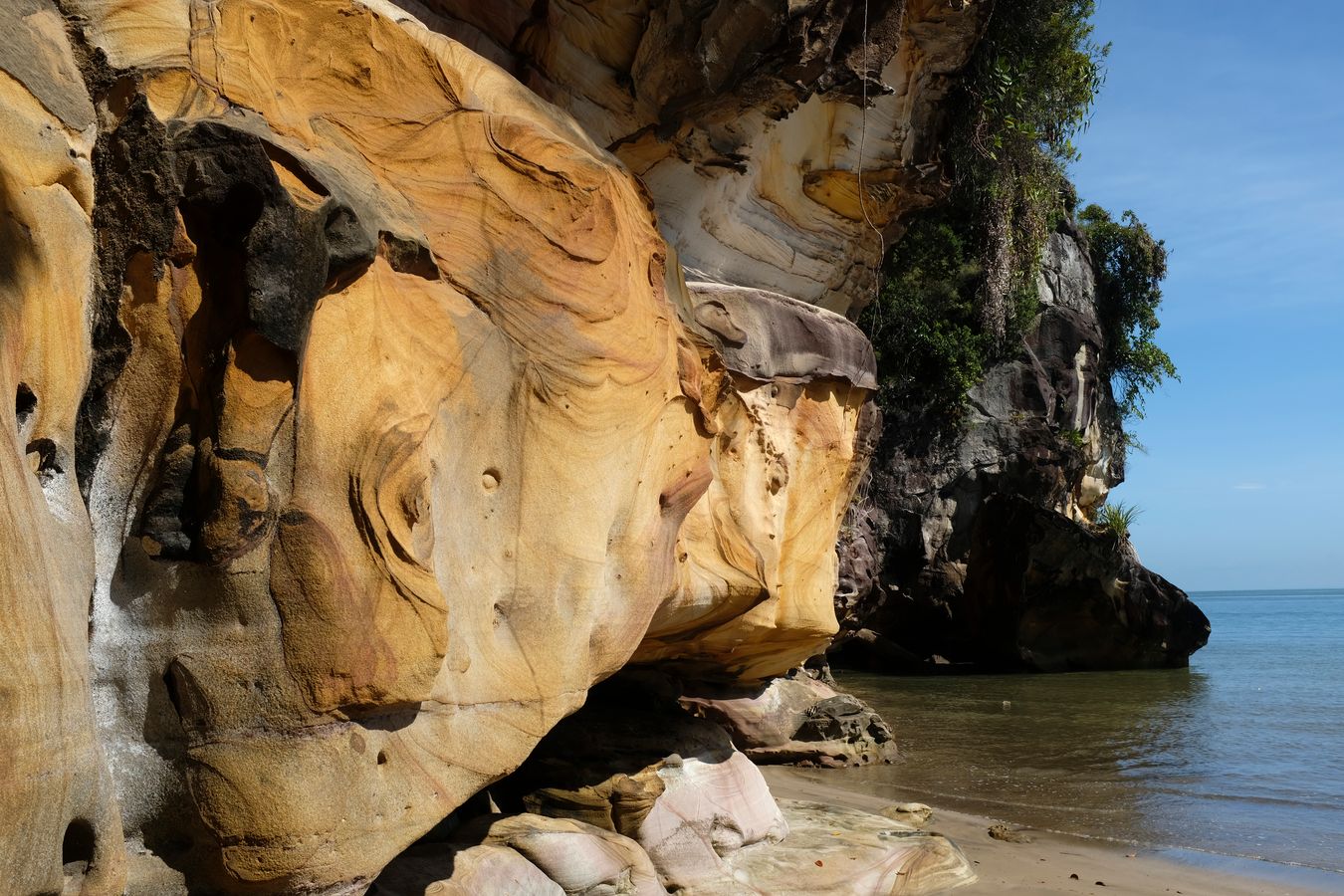 Iron Skin Formation and Sandstone Landscape