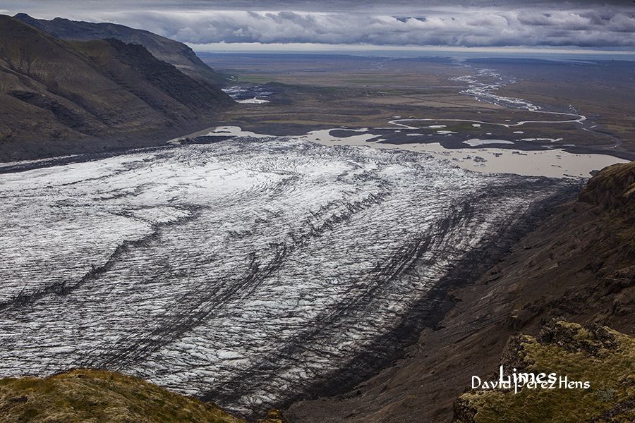 Brazo glaciar, Skaftafell. Imagen David Pérez Hens