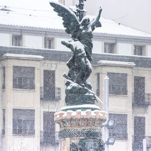 NEVADA EN ZARAGOZA 