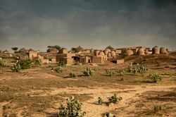 Aldea Hausa, Níger