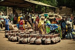 Mercado Boubon, Niger.