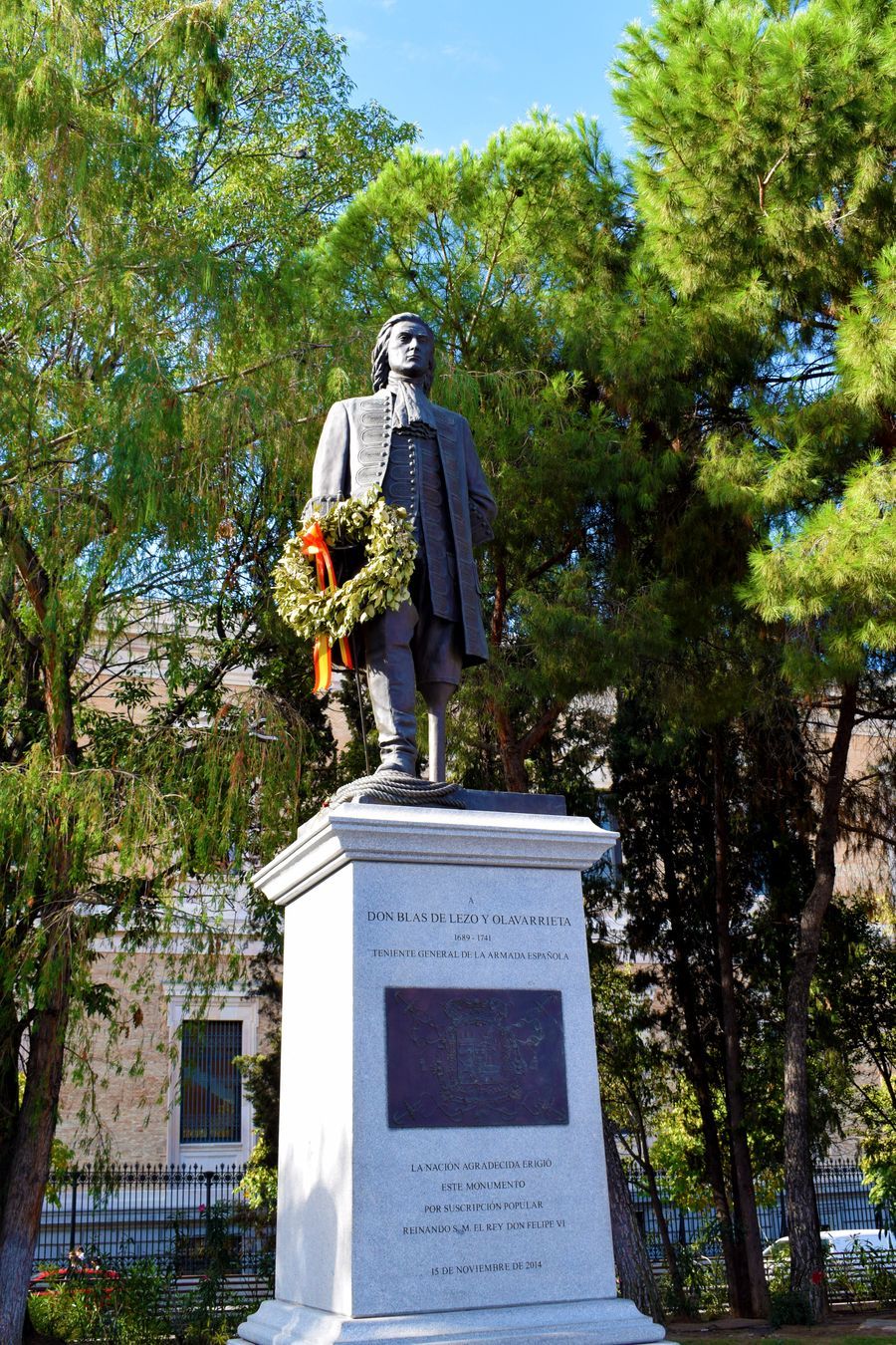 Estatua Blas de Lezo