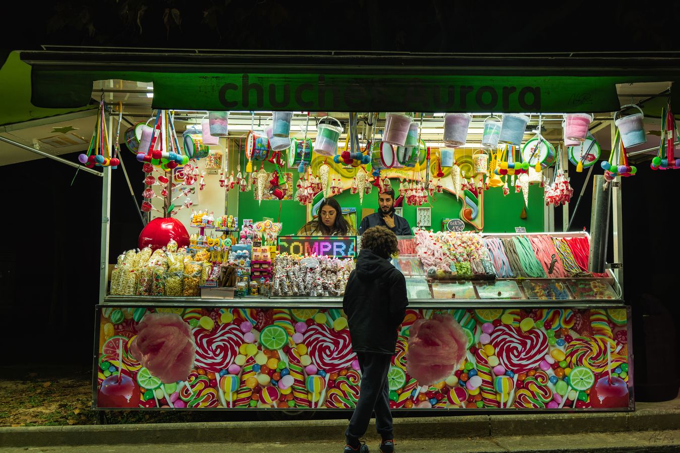 the sweets of the traveling fair