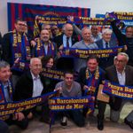 peña futbol club barcelona vilassar 50 aniversario