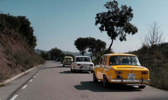 Exhibición Seat 124 Renault 8