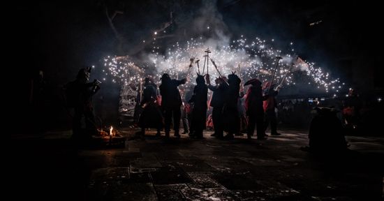 grupo dimonis correfoc plaza