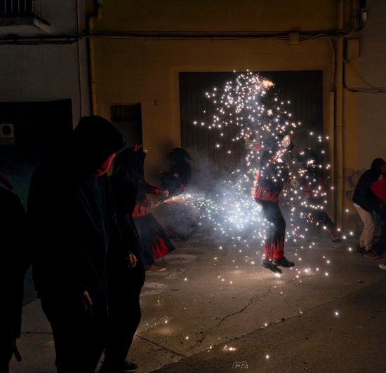 dimoni correfoc fuego