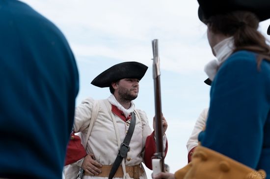 soldado borbón recreación histórica