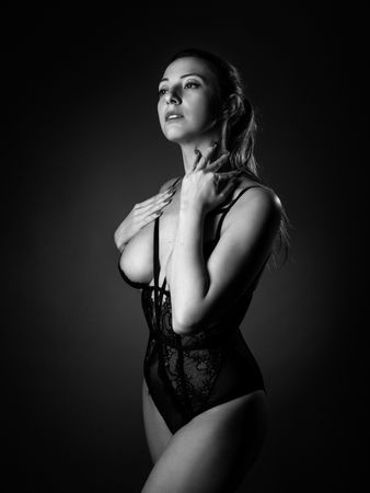Fotos de boudoir en estudio valencia