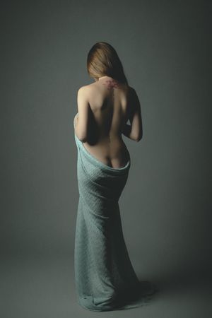 Fotos de boudoir en estudio valencia