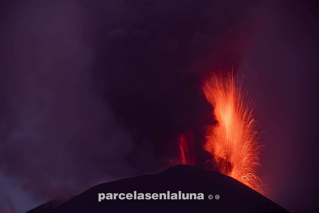 volcán cumbre vieja, isla de la palma