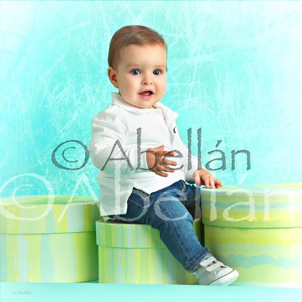 Fotos bebés ©Abellán Estudio fotográfico, Fotógrafos Murcia.