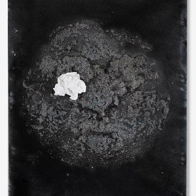 Tribute to Georges Méliès / 2016 / Mix media on canvas / 100x80 cm
