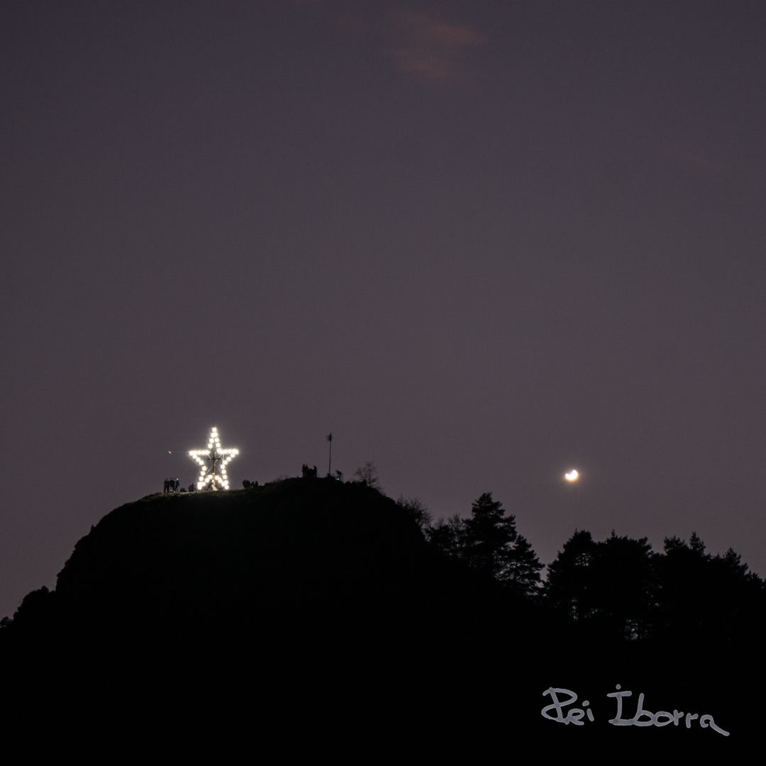 Estrella de Nadal i Venus