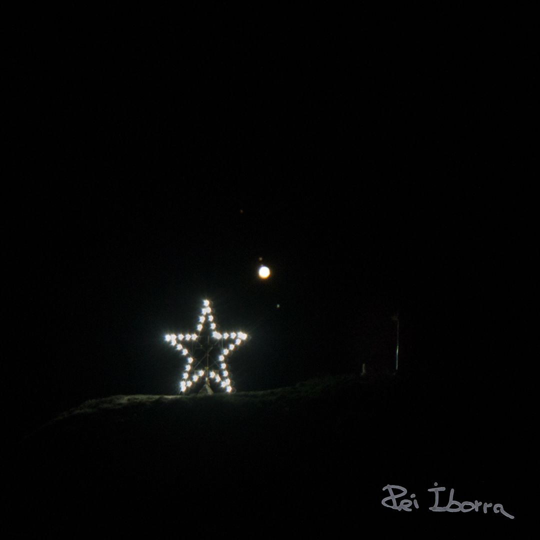 Estrella de Nadal i Júpiter