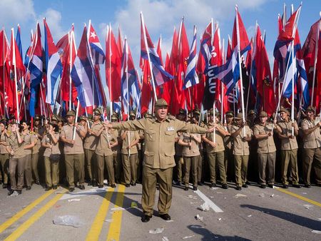 cuban army, photo by louis A.