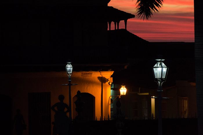 sunset in Trinidad Cuba, workshops of photography in cuba by louis alarcon