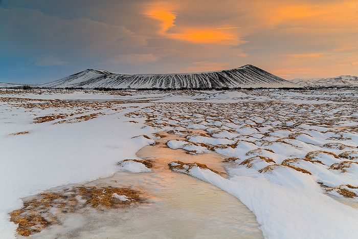 CRATER HVERFJALL-ICELAND