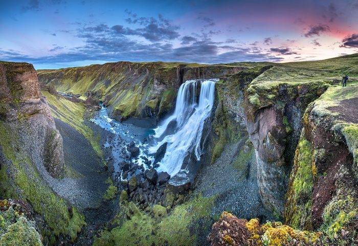 Fagrifoss. Islandia