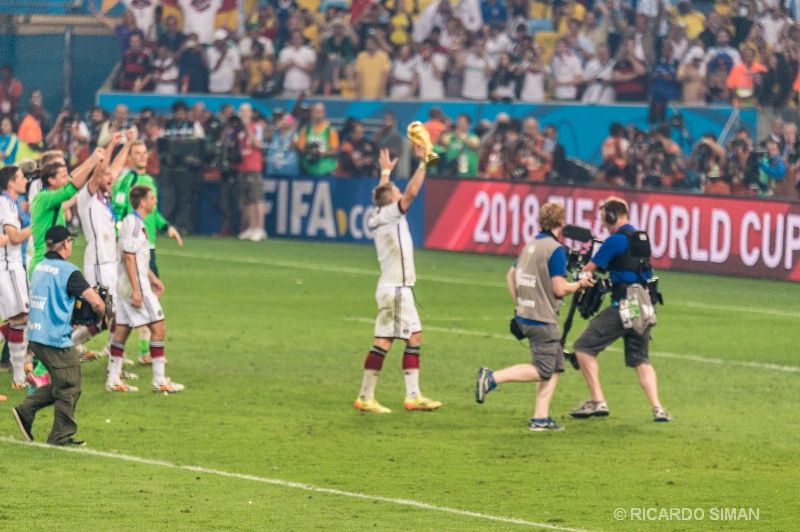 Celebracion Final del Mundial FIFA 2014