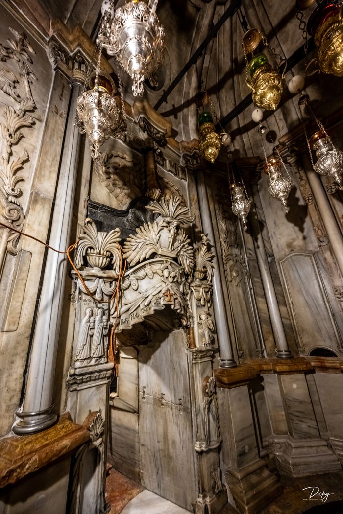 Interior del Santo Sepulcro