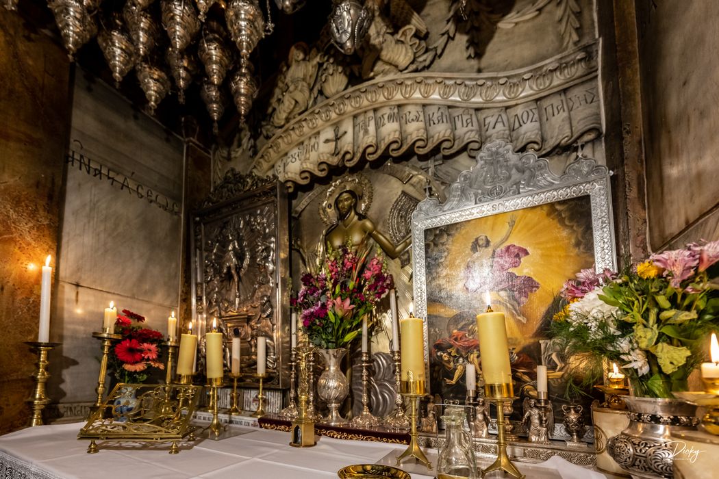 Altar dentro del Santo Sepulcro