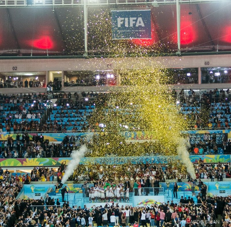 Final del Mundial FIFA 2014 Alemania Campeon