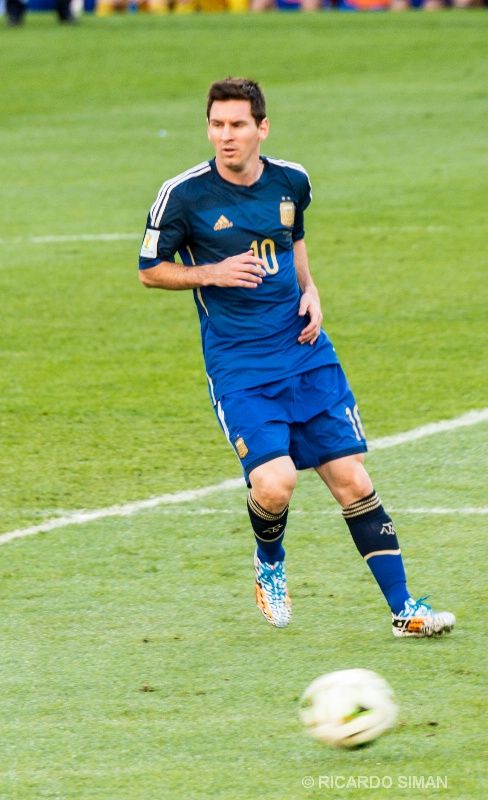 Leo Messi en al Final del Mundial FIFA 2014