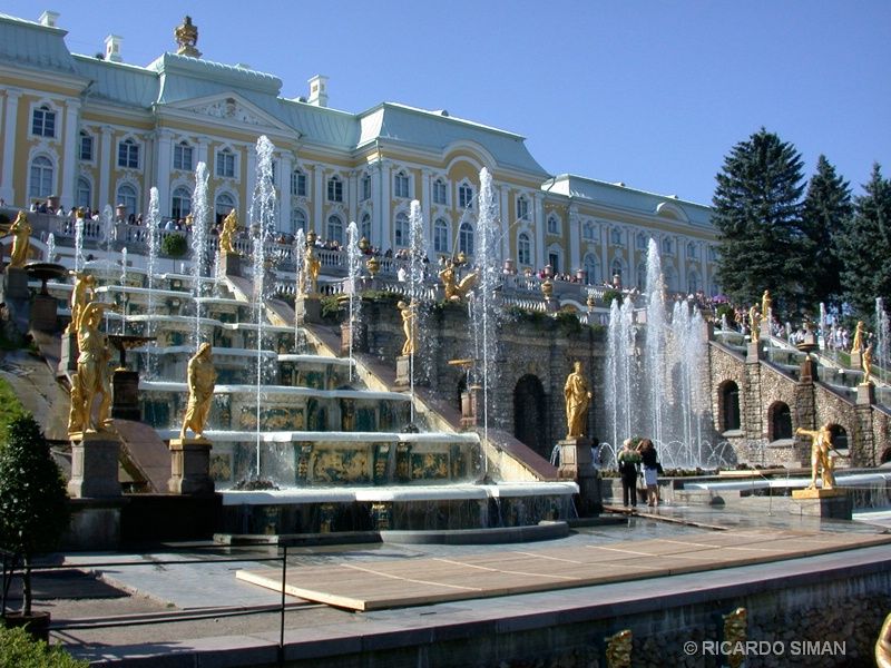 Palacio del Hermitage, St. Pettesburgo, Rusia. 