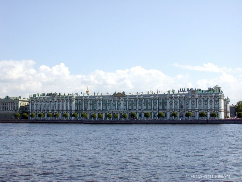 Palacio del Hermitage, St. Pettesburgo, Rusia.