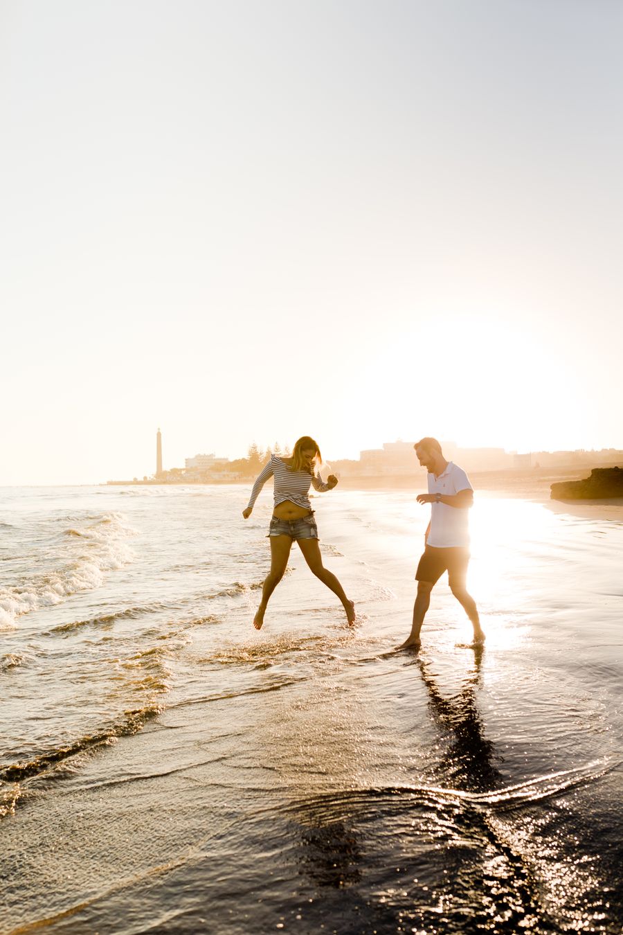 Sesión de pareja preboda en Maspalomas