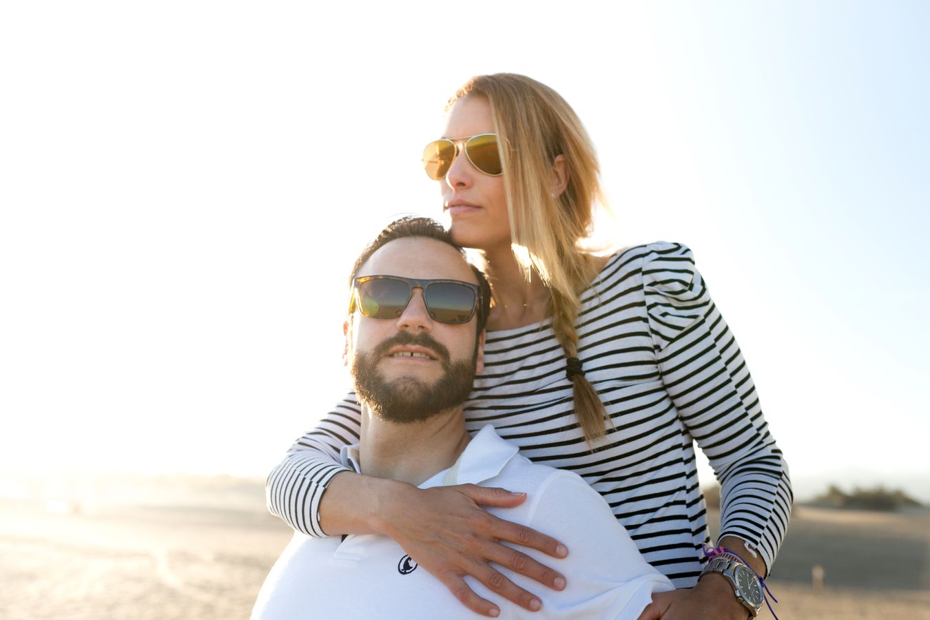 Sesión de pareja preboda en Maspalomas