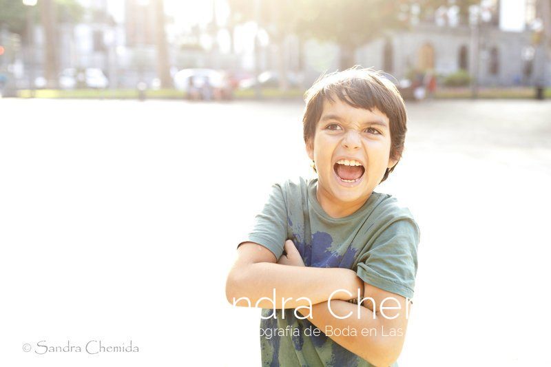 Sesión fotográfica infantil en Las Palmas